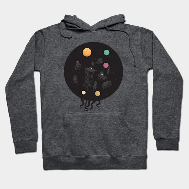 Space Sea Hoodie by Chewbarber